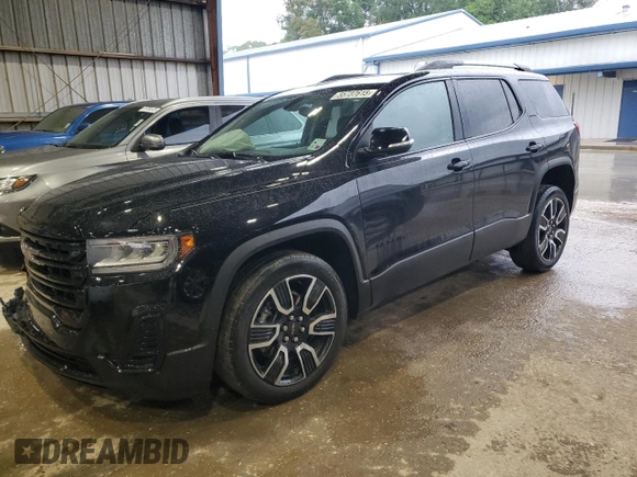 2021 GMC Acadia SLE z VIN 1GKKNKLA7MZ215987, wystawiony jako Copart lot #55737615 z przebiegiem 39 096 mil mil oraz Szkoda całkowita • Salvage title. Historia ofert i sprzedaży dostępna na DreamBid. Obrazek 1.