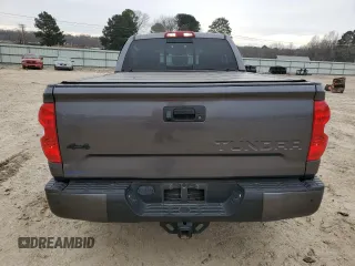 2021 Toyota Tundra SR with VIN 5TFUY5F18MX012725, listed as a Copart auction lot 52550205 with 54,727 mi miles and Salvage title. Bid and sale history available at DreamBid. Image 6.