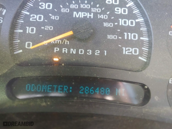 2006 Chevrolet Silverado 1500 LT1 with VIN 2GCEK13T861134800, listed as a IAAI auction lot 41667411 with 286,480 mi miles. Bid and sale history available at carsss.com. Image 7.