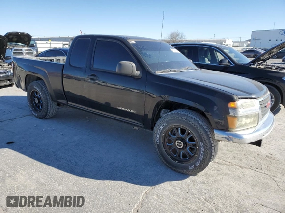 2005 GMC Canyon SLE Z85 with VIN 1GTCS196558171064, listed as a Copart auction lot 48133785 with 211,982 mi miles and Clean Title. Bid and sale history available at carsss.com. Image 4.