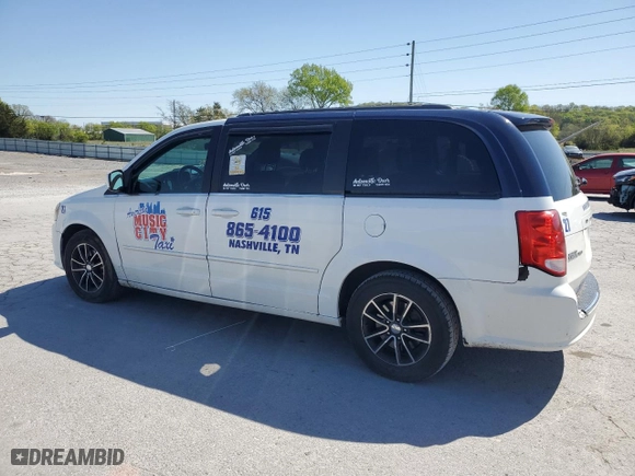2017 Dodge Grand Caravan GT with VIN 2C4RDGEG0HR869287, listed as a Copart auction lot 53314695 with 171,999 mi miles and Clean Title. Bid and sale history available at carsss.com. Image 2.