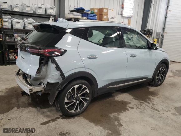 2023 Chevrolet Bolt EUV Premier with VIN 1G1FZ6S0XP4179028, listed as a Copart auction lot 47021235 with 65,822 mi miles and Salvage Title. Bid and sale history available at carsss.com. Image 3.