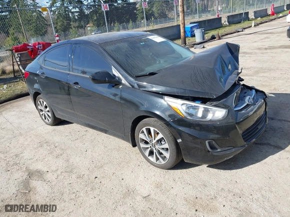 2017 Hyundai Accent SE with VIN KMHCT4AE9HU358106, listed as a IAAI auction lot 41693466 with 97,879 mi miles. Bid and sale history available at carsss.com. Image 1.