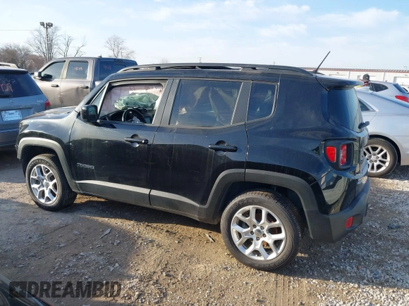 2016 Jeep Renegade Latitude with VIN ZACCJBBT0GPD97632, listed as a IAAI auction lot 38850330 with 28,518 mi miles and . Bid and sale history available at DreamBid. Image 14.