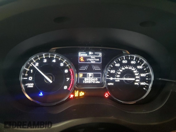 2017 Subaru Forester Touring with VIN JF2SJAWC7HH504086, listed as a Copart auction lot 44129835 with 104,970 mi miles and Salvage Title. Bid and sale history available at DreamBid. Image 9.