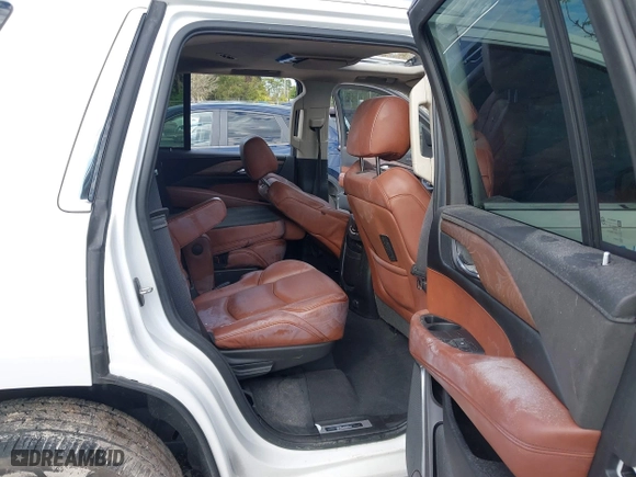 2018 Cadillac Escalade Premium Luxury with VIN 1GYS4CKJ4JR278279, listed as a IAAI auction lot 41334615 with 1 mi miles. Bid and sale history available at carsss.com. Image 8.