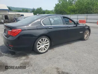 2012 BMW 7 Series with VIN WBAKX6C52CC197154, listed as a Copart auction lot 59897855 with 114,279 mi miles and Clean title. Bid and sale history available at DreamBid. Image 3.