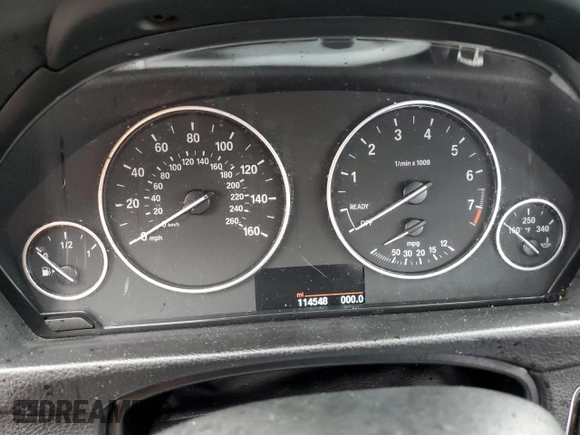 2016 BMW 3 Series 320i xDrive with VIN WBA8E5G54GNT93028, listed as a Copart auction lot 51361525 with 114,548 mi miles and Salvage Title. Bid and sale history available at carsss.com. Image 9.
