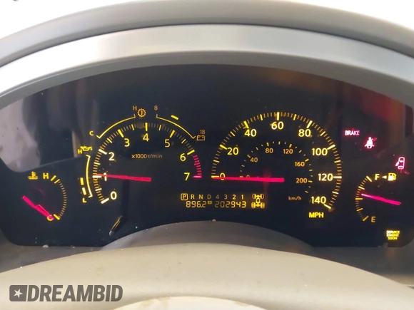 2007 Infiniti QX56 with VIN 5N3AA08C27N806504, listed as a IAAI auction lot 41484226 with 202,943 mi miles. Bid and sale history available at carsss.com. Image 7.