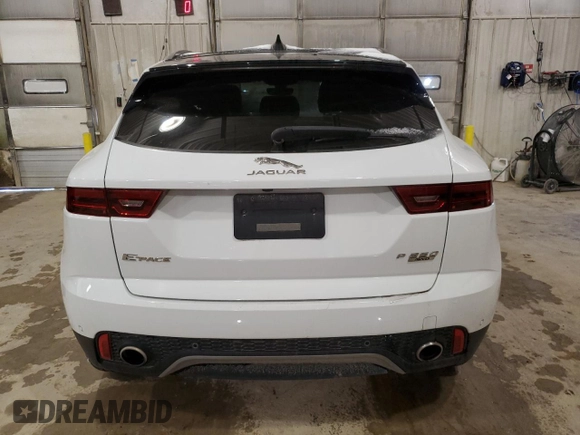 2020 Jaguar E-Pace SE z VIN SADFP2FX0L1013212, wystawiony jako Copart lot #45304705 z przebiegiem 76 370 mil mil oraz Szkoda całkowita • Salvage title. Historia ofert i sprzedaży dostępna na DreamBid. Obrazek 6.