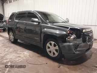2017 GMC Terrain SLE with VIN 2GKFLSEK8H6116769, listed as a IAAI auction lot 41157638 with 117,149 mi miles. Bid and sale history available at carsss.com. Image 1.