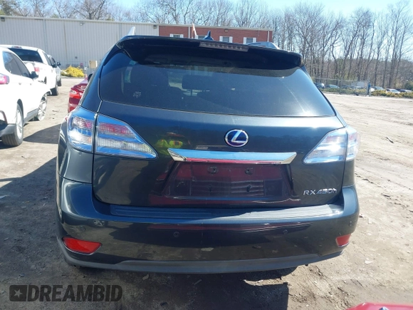 2011 Lexus RX 450h with VIN JTJBC1BA9B2423630, listed as a IAAI auction lot 41811180 with 90,121 mi miles and . Bid and sale history available at DreamBid. Image 17.