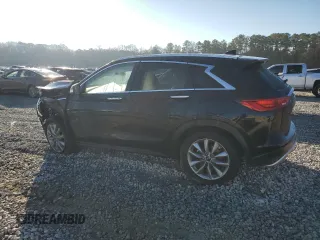 2022 Infiniti QX50 LUXE with VIN 3PCAJ5BA9NF122319, listed as a Copart auction lot 86087084 with 37,553 mi miles and Salvage Title. Bid and sale history available at carsss.com. Image 2.