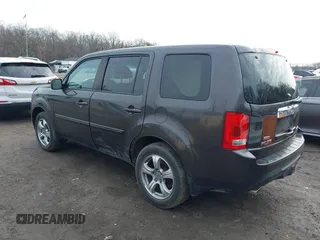 2013 Honda Pilot EX-L with VIN 5FNYF4H76DB016821, listed as a IAAI auction lot 41477343 with 129,689 mi miles and . Bid and sale history available at DreamBid. Image 3.