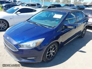 2017 Ford Focus SEL with VIN 1FADP3H21HL206514, listed as a IAAI auction lot 41864635 with 92,102 mi miles. Bid and sale history available at carsss.com. Image 2.