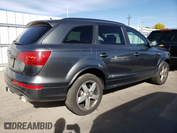 2015 Audi Q7 3.0L TDI Prestige with VIN WA1WMAFE8FD022699, listed as a Copart auction lot 76682914 with 133,789 mi miles and Salvage Title. Bid and sale history available at carsss.com. Image 3.