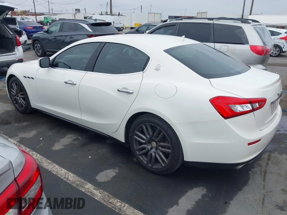 2015 Maserati Ghibli z VIN ZAM57XSA3F1154376, wystawiony jako IAAI lot #42373053 z przebiegiem 81 523 mil mil oraz . Historia ofert i sprzedaży dostępna na DreamBid. Obrazek 3.