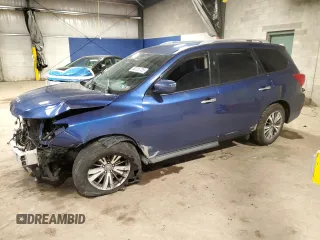 2020 Nissan Pathfinder SV with VIN 5N1DR2BN6LC580767, listed as a Copart auction lot 50225725 with 96,107 mi miles and Salvage Title. Bid and sale history available at carsss.com. Image 1.