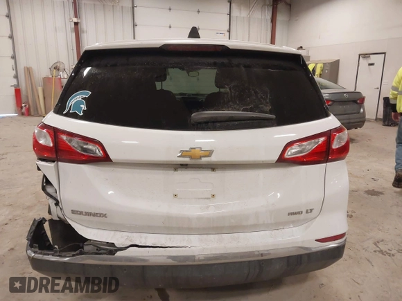 2018 Chevrolet Equinox LT z VIN 2GNAXSEV7J6138909, wystawiony jako IAAI lot #41295974 z przebiegiem 68 852 mil mil oraz . Historia ofert i sprzedaży dostępna na DreamBid. Obrazek 16.