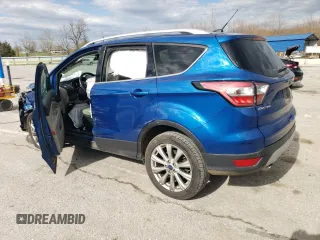 2017 Ford Escape Titanium with VIN 1FMCU0JD9HUD76425, listed as a Copart auction lot 50788845 with 118,072 mi miles and Salvage Title. Bid and sale history available at carsss.com. Image 2.