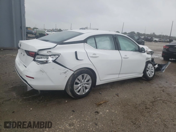 2023 Nissan Sentra S z VIN 3N1AB8BV2PY296485, wystawiony jako Copart lot #89249585 z przebiegiem 4 167 mil mil oraz Nie do naprawy • Non repairable. Historia ofert i sprzedaży dostępna na DreamBid. Obrazek 3.