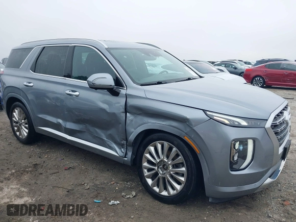2020 Hyundai Palisade Limited with VIN KM8R5DHE5LU131787, listed as a IAAI auction lot 41789845 with 76,595 mi miles and . Bid and sale history available at DreamBid. Image 6.
