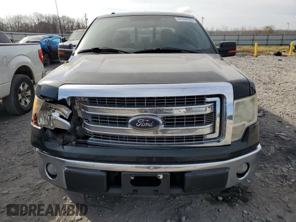 2014 Ford F-150 XL with VIN 1FTFW1CF4EFC47718, listed as a Copart auction lot 47552235 with 316,373 mi miles and Salvage title. Bid and sale history available at DreamBid. Image 5.