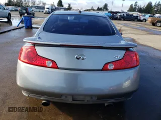 2004 Infiniti G35 w/Leather with VIN JNKCV54E64M812658, listed as a Copart auction lot 48128345 with 158,183 mi miles and Salvage Title. Bid and sale history available at DreamBid. Image 6.