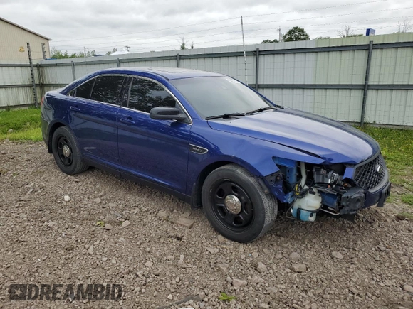2013 Ford Taurus SHO with VIN 1FAHP2KT9DG111179, listed as a Copart auction lot 62470365 with 238,116 mi miles and Salvage title. Bid and sale history available at DreamBid. Image 4.