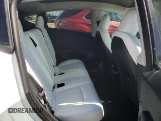 2023 Tesla Model Y Long Range with VIN 7SAYGDEE5PF691745, listed as a Copart auction lot 47784545 with 21,117 mi miles and Salvage Title. Bid and sale history available at DreamBid. Image 11.