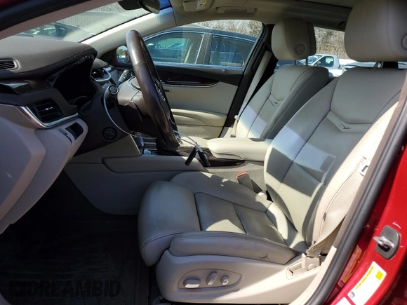 2014 Cadillac XTS Luxury with VIN 2G61N5S37E9198411, listed as a Copart auction lot 47085595 with 75,901 mi miles and Salvage title. Bid and sale history available at DreamBid. Image 7.