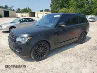 2016 Land Rover Range Rover Supercharged с VIN SALGS2EF0GA249901, выставлен на аукционе Copart как лот 62427225 с пробегом 67 597 миль миль и Чистый • Clean title. История ставок и продаж доступна на DreamBid. Изображение 1.