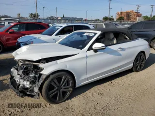 2021 Mercedes-Benz C 300 with VIN W1KWK8DBXMG066654, listed as a Copart auction lot 65975254 with Not Provided miles and Salvage Title. Bid and sale history available at DreamBid. Image 1.