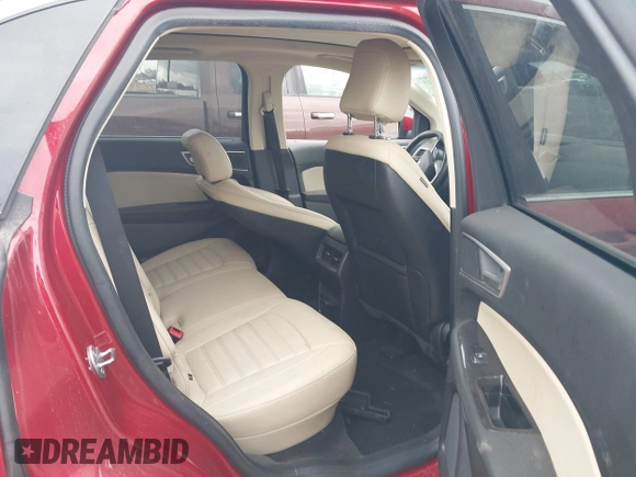 2020 Ford Edge SEL with VIN 2FMPK4J9XLBB00165, listed as a IAAI auction lot 41857380 with 8 mi miles. Bid and sale history available at carsss.com. Image 8.