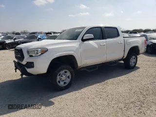 2017 Toyota Tacoma SR with VIN 5TFAX5GN7HX089194, listed as a Copart auction lot 43991455 with 106,288 mi miles and Salvage Title. Bid and sale history available at carsss.com. Image 1.