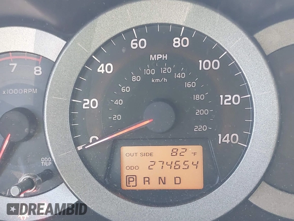 2008 Toyota RAV4 Sport with VIN JTMZD32V985113983, listed as a IAAI auction lot 42654195 with 274,654 mi miles and . Bid and sale history available at DreamBid. Image 7.