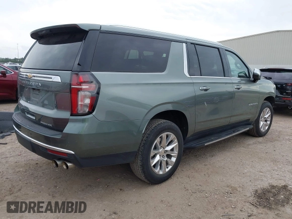 2023 Chevrolet Suburban Premier z VIN 1GNSCFKD8PR362870, wystawiony jako IAAI lot #42148476 z przebiegiem 54 983 mil mil oraz . Historia ofert i sprzedaży dostępna na DreamBid. Obrazek 4.
