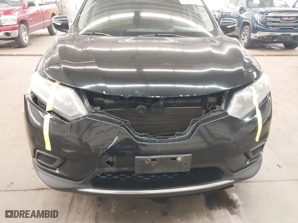2015 Nissan Rogue SV with VIN KNMAT2MV0FP525573, listed as a IAAI auction lot 41840393 with 161,817 mi miles. Bid and sale history available at carsss.com. Image 6.