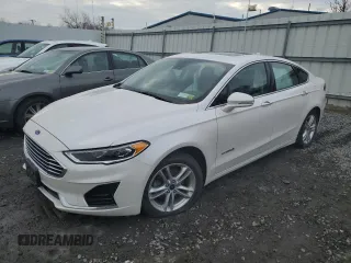 2019 Ford Fusion Hybrid SEL with VIN 3FA6P0MU2KR279477, listed as a Copart auction lot 40099893 with 0 mi miles. Bid and sale history available at carsss.com. Image 1.