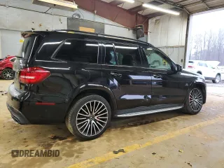 2017 Mercedes-Benz GLS with VIN 4JGDF7FE5HA918226, listed as a Copart auction lot 84388874 with 56,633 mi miles and Salvage Title. Bid and sale history available at carsss.com. Image 3.