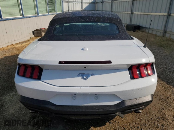 2025 Ford Mustang EcoBoost with VIN 1FAGP8UH5S5117335, listed as a Copart auction lot 64696795 with 4,015 mi miles and Clean title. Bid and sale history available at DreamBid. Image 6.