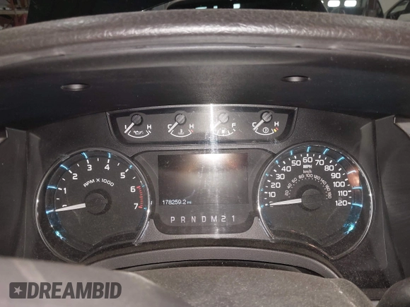 2012 Ford F-150 XL with VIN 1FTFW1ET2CFB04167, listed as a IAAI auction lot 42059745 with 178,259 mi miles and . Bid and sale history available at DreamBid. Image 7.