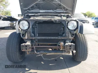 2017 Jeep Wrangler Sport with VIN 1C4GJWAG0HL621498, listed as a IAAI auction lot 42494667 with 92,284 mi miles and . Bid and sale history available at DreamBid. Image 18.