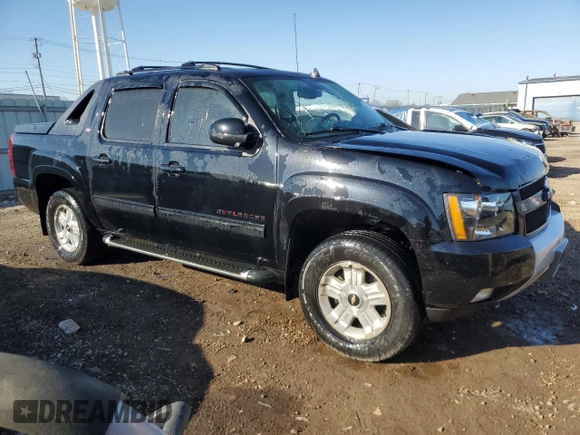 2011 Chevrolet Avalanche LT with VIN 3GNTKFE34BG151846, listed as a Copart auction lot 48716525 with Not provided miles and Salvage title. Bid and sale history available at DreamBid. Image 4.