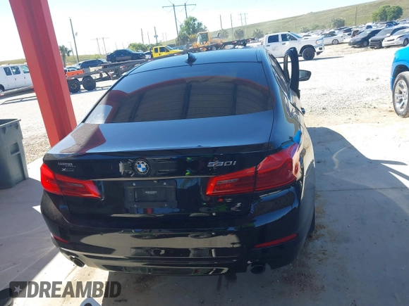 2019 BMW 5 Series 530i xDrive with VIN WBAJA7C54KWW19621, listed as a IAAI auction lot 41773506 with Not Provided miles. Bid and sale history available at carsss.com. Image 16.
