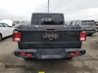 2023 Jeep Gladiator Rubicon with VIN 1C6JJTBG6PL500516, listed as a Copart auction lot 43432015 with 107,096 mi miles and Salvage title. Bid and sale history available at DreamBid. Image 6.