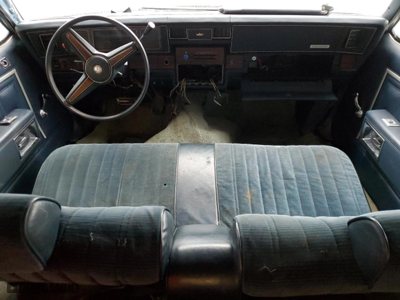 1988 Chevrolet Caprice with VIN 1G1BL51H4JA107607, listed as a Copart auction lot 43505345 with NaN miles and Salvage Title. Bid and sale history available at carsss.com. Image 8.