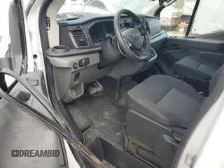 2021 Ford Transit Cargo with VIN 1FTBR1Y80MKA66332, listed as a Copart auction lot 60969155 with 160,742 mi miles and Salvage title. Bid and sale history available at DreamBid. Image 8.
