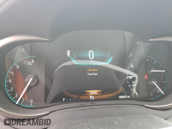 2015 Buick LaCrosse with VIN 1G4G15G34FF343095, listed as a Copart auction lot 56272135 with 46,645 mi miles and Salvage title. Bid and sale history available at DreamBid. Image 9.