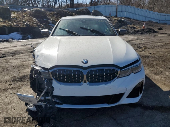 2020 BMW 3 Series M340i xDrive with VIN WBA5U9C08LFH80325, listed as a Copart auction lot 47412155 with Not Provided miles and Salvage Title. Bid and sale history available at DreamBid. Image 5.